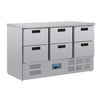 Polar G-Series Six Drawer Counter Fridge - CR711  Polar   