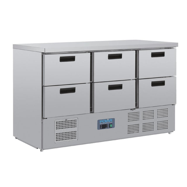 Polar G-Series Six Drawer Counter Fridge - CR711  Polar   