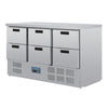 Polar G-Series Six Drawer Counter Fridge - CR711  Polar   