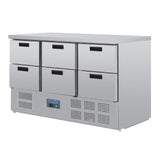 Polar G-Series Six Drawer Counter Fridge - CR711  Polar   