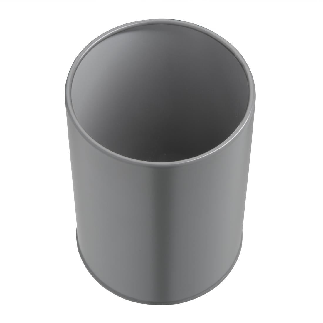 Olympia Galvanised Utensil Tin Grey - CR971  Olympia   