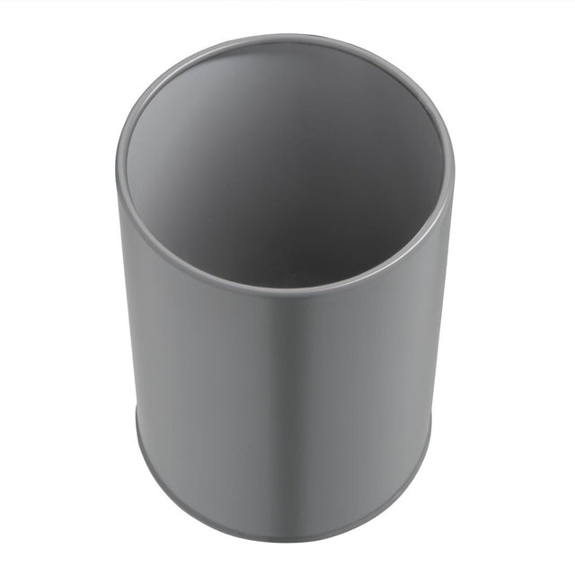 Olympia Galvanised Utensil Tin Grey - CR971  Olympia   