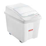 Araven Transparent Mobile Ingredient Bin 100Ltr - CR977  Araven   