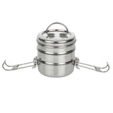 Utopia 3 Tier Tiffin Tin 115mm (Pack of 6) - CS079  Utopia   