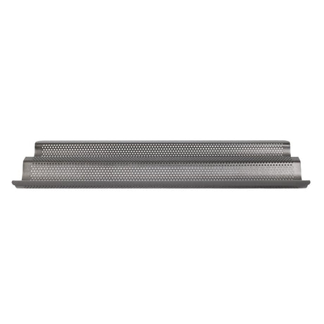 MasterClass Crusty Bake Non Stick Baguette Tray - CS563 Baking Trays, Sheets & Pans Master Class