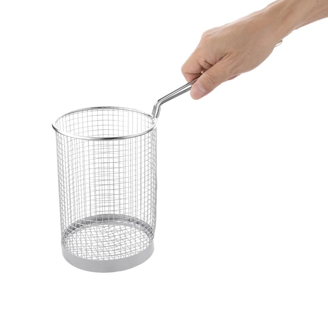 Vogue Stainless Steel Spaghetti Basket 12cm - CS734  Vogue   