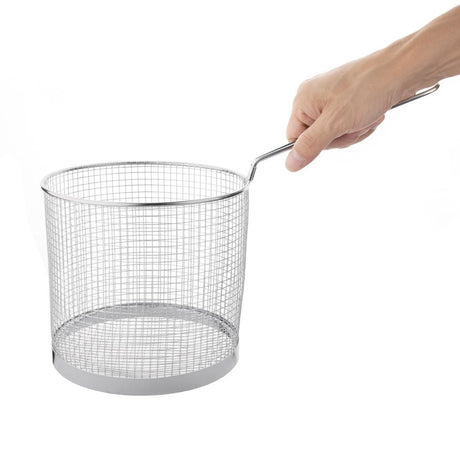 Vogue Stainless Steel Spaghetti Basket 18cm - CS735  Vogue   