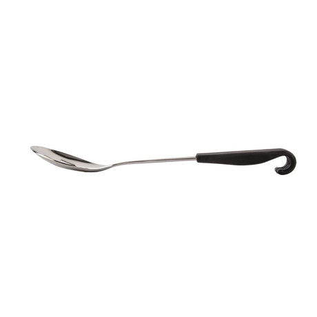 Vogue Slotted Serving Spoon Black Handle 340mm - CS911  Vogue   
