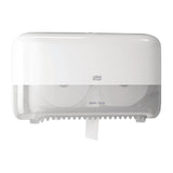 Tork Twin Coreless Toilet Roll Dispenser - CT047  Tork   