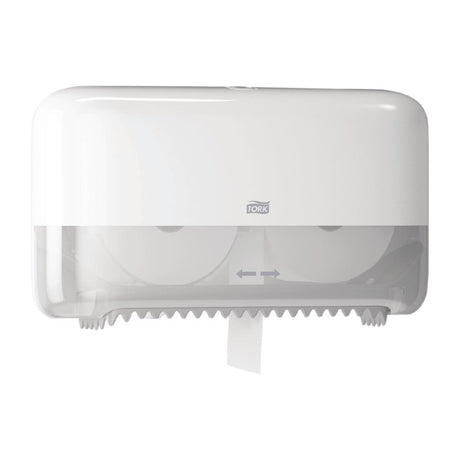 Tork Twin Coreless Toilet Roll Dispenser - CT047  Tork   