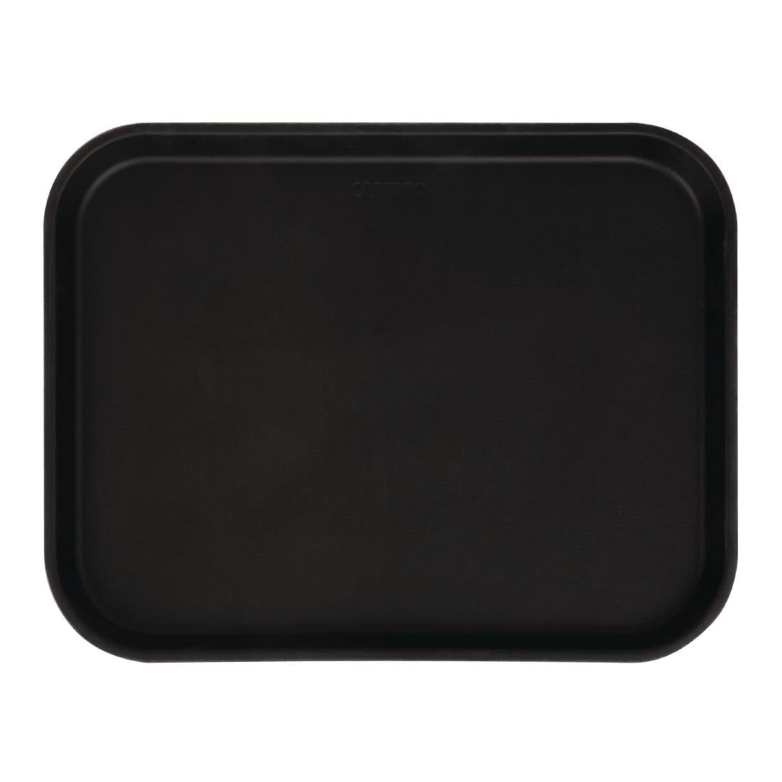 Cambro Camtread Fibreglass Rectangular Non-Slip Tray Black 457mm - CT277  Cambro   