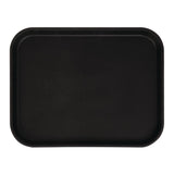 Cambro Camtread Fibreglass Rectangular Non-Slip Tray Black 457mm - CT277  Cambro   