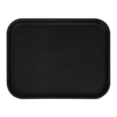 Cambro Camtread Fibreglass Rectangular Non-Slip Tray Black 457mm - CT277  Cambro   