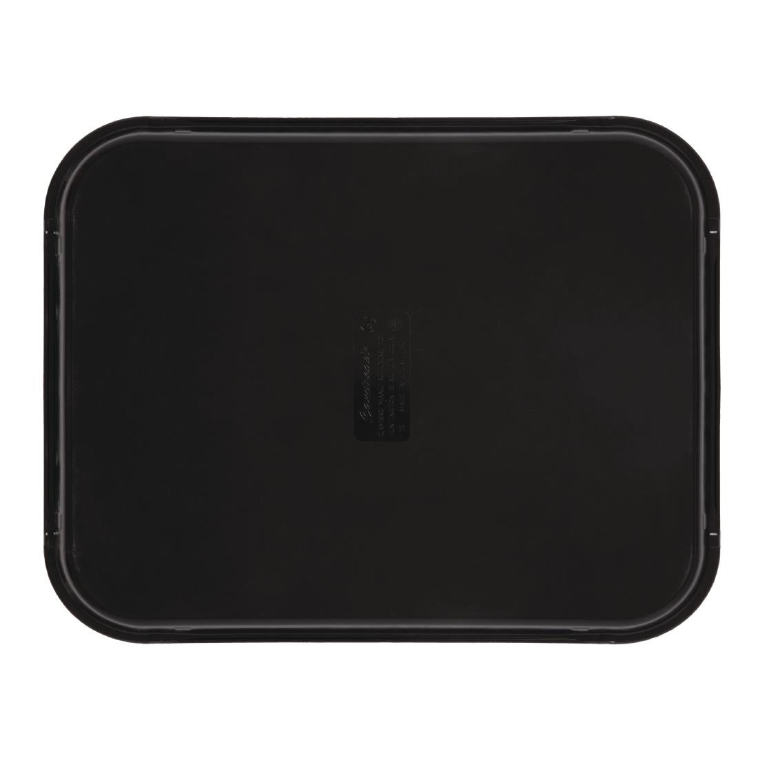 Cambro Camtread Fibreglass Rectangular Non-Slip Tray Black 457mm - CT277  Cambro   