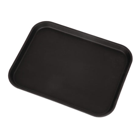 Cambro Camtread Fibreglass Rectangular Non-Slip Tray Black 457mm - CT277  Cambro   