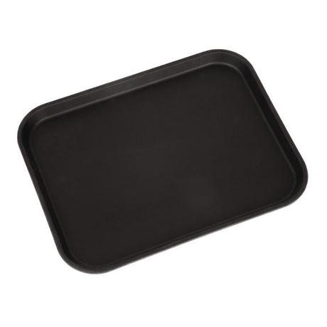 Cambro Camtread Fibreglass Rectangular Non-Slip Tray Black 457mm - CT277  Cambro   