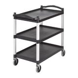 Cambro Three Shelf Utility Cart BC340KD110 - CT400  Cambro   