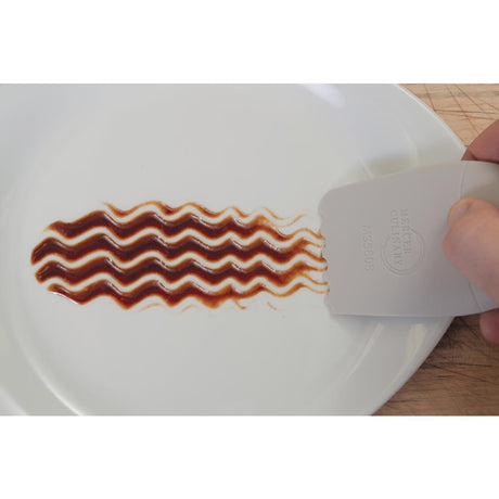 Mercer Culinary Round Arch Silicone Plating Wedge 5mm - CT741  Mercer Culinary   