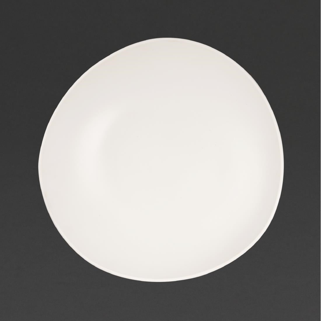 Churchill Alchemy Melamine Trace Bowls White 380mm (Pack of 2) - CT763 Bowls Churchill