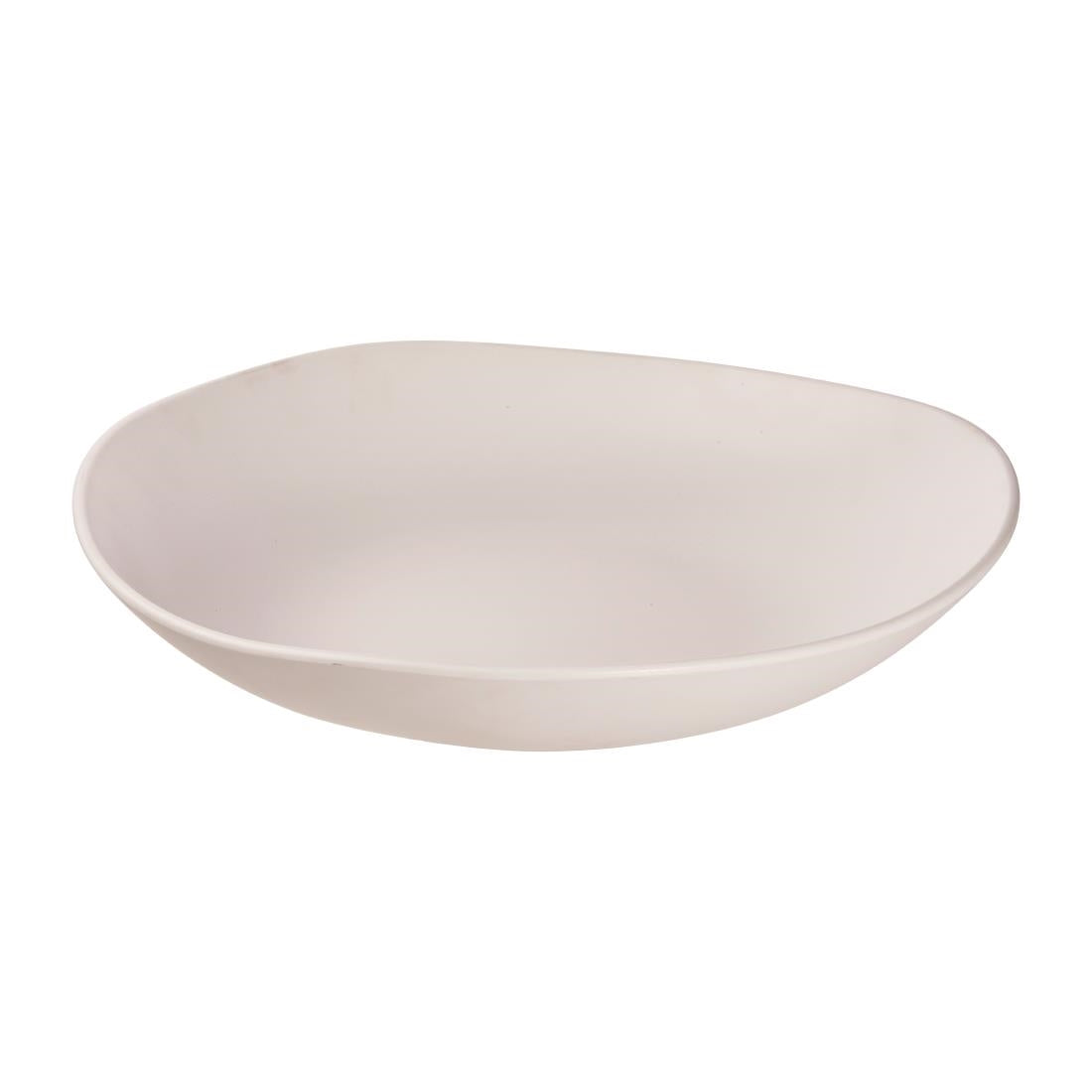 Churchill Alchemy Melamine Trace Bowls White 380mm (Pack of 2) - CT763 Bowls Churchill