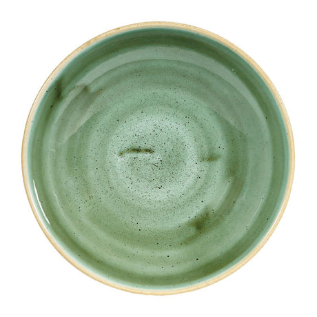 Churchill Stonecast Round Coupe Bowls Samphire Green 182mm (Pack of 12) - CT783 Bowls Churchill