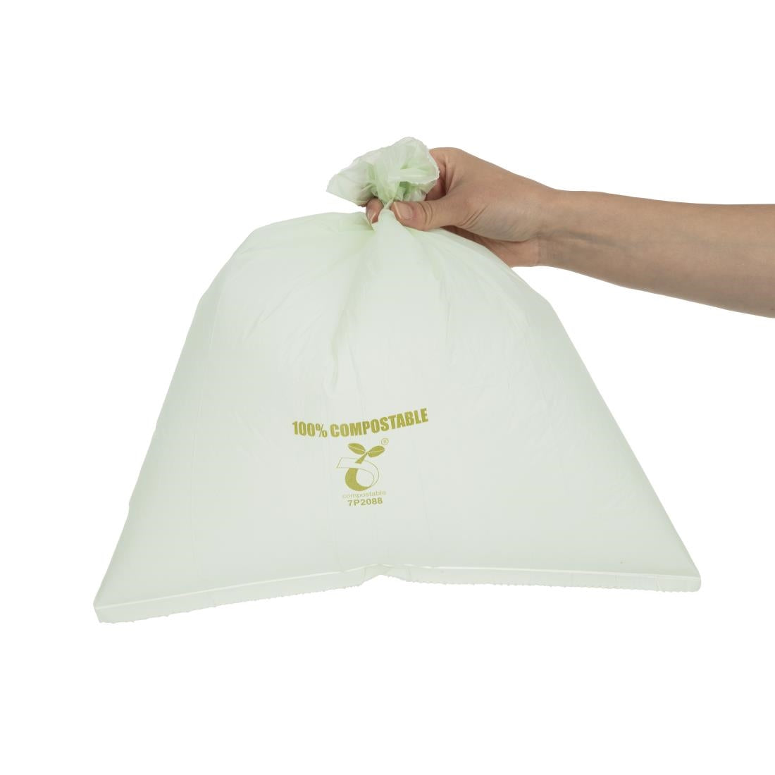Jantex Large Compostable Bin Liners 90Ltr (Pack of 20) - CT909  Jantex   