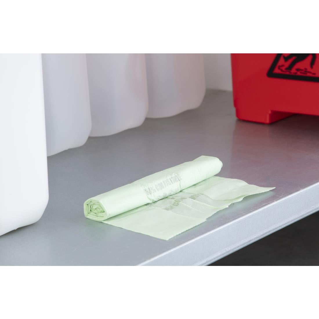 Jantex Large Compostable Bin Liners 90Ltr (Pack of 20) - CT909  Jantex   