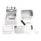 Nisbets Essentials Electric Fryer - 3kW - CT956 Countertop Electric Fryers Nisbets Essentials