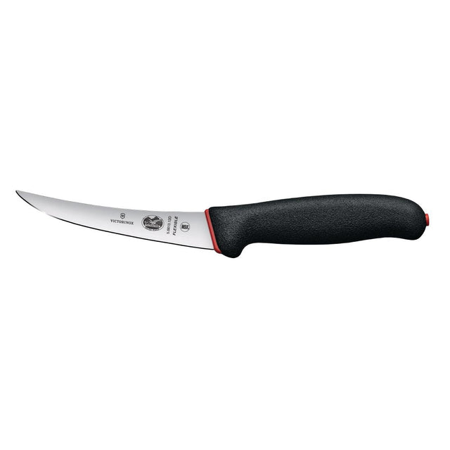 Victorinox Dual Grip Boning Knife Curved Narrow Flexi Blade 12cm - CU011  Victorinox   