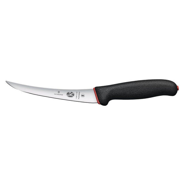 Victorinox Dual Grip Boning Knife Curved Narrow Flexi Blade 15cm - CU012  Victorinox   