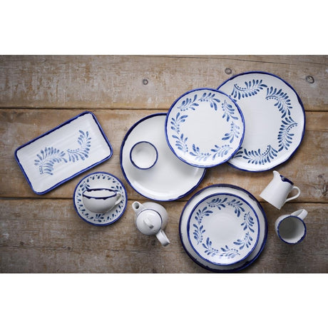 Dudson Harvest Mediterranean Organic Coupe Plate 9 inch Box 12 - CU040 Plates Dudson