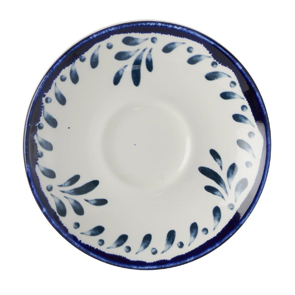 Dudson Harvest Mediterranean Espresso Saucer 4.5 inch Box 12 - CU047 Dudson Crockery Dudson   