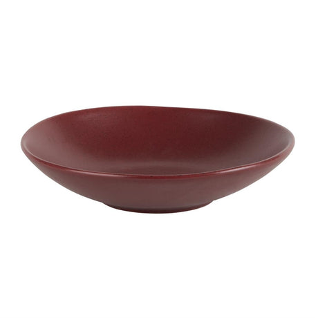 Olympia Build-a-Bowl Flat Bowls Red 195x45mm (Pack of 6) - CU123 Bowls Olympia