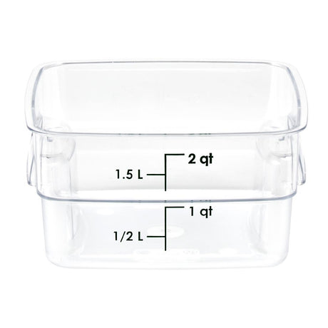 Cambro FreshPro Camsquare Food Storage Container 1.9Ltr - CU136  Cambro   