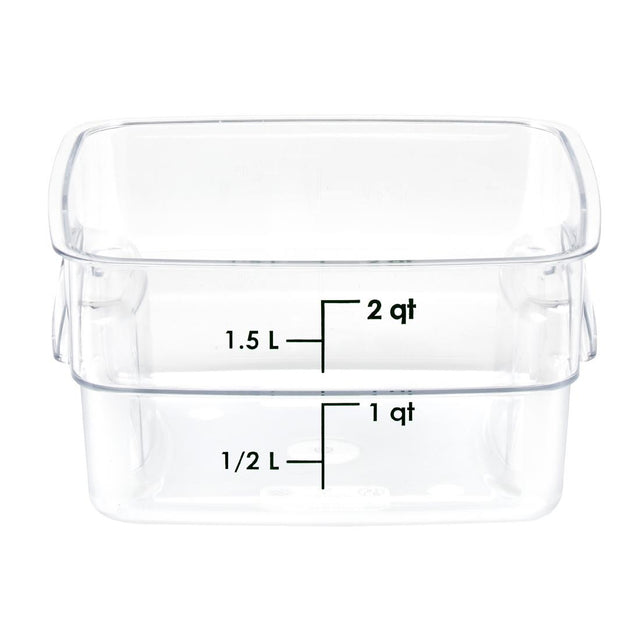 Cambro FreshPro Camsquare Food Storage Container 1.9Ltr - CU136  Cambro   