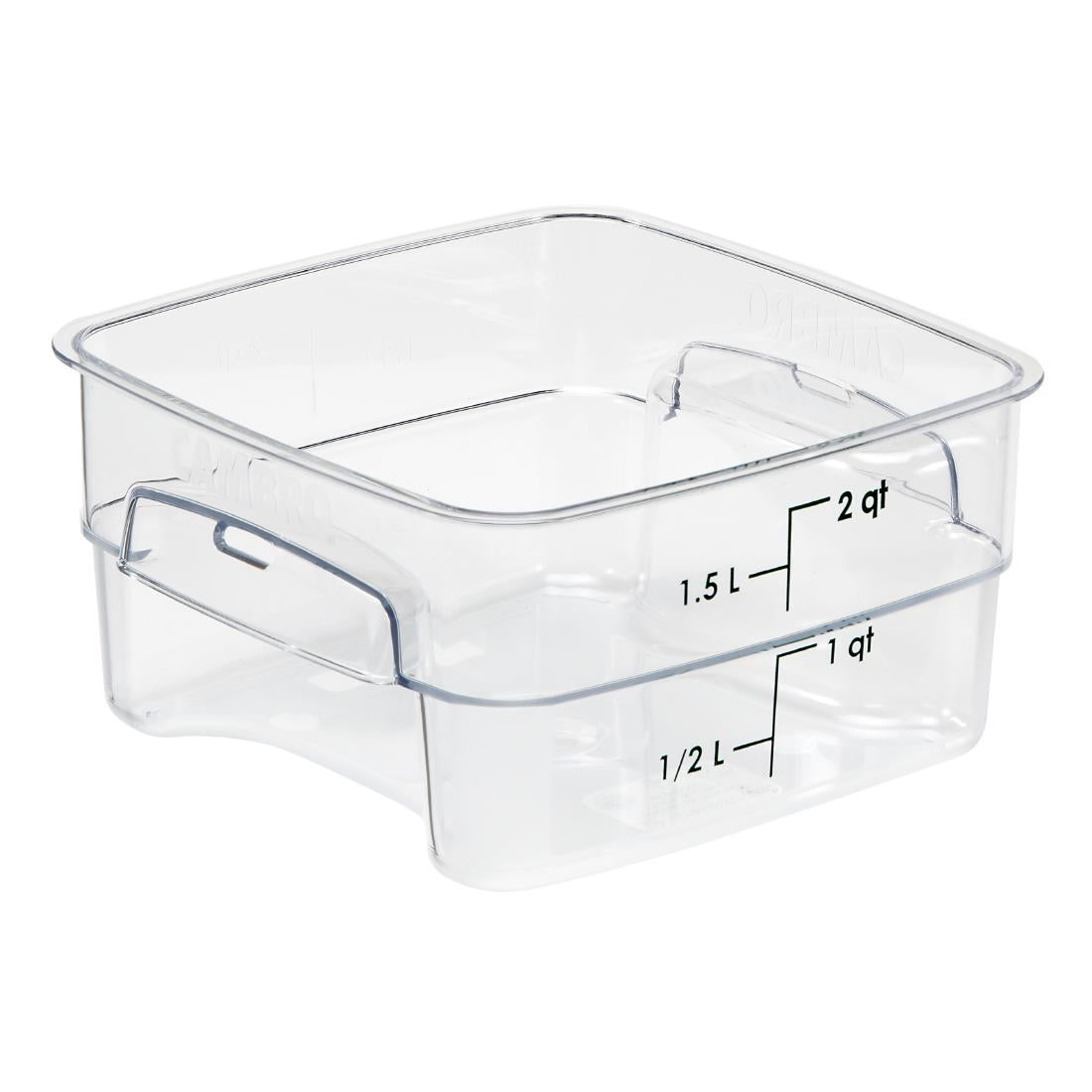 Cambro FreshPro Camsquare Food Storage Container 1.9Ltr - CU136  Cambro   