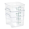Cambro FreshPro Camsquare Food Storage Container 3.8Ltr - CU137  Cambro   