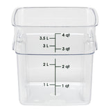 Cambro FreshPro Camsquare Food Storage Container 3.8Ltr - CU137  Cambro   