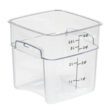 Cambro FreshPro Camsquare Food Storage Container 3.8Ltr - CU137  Cambro   