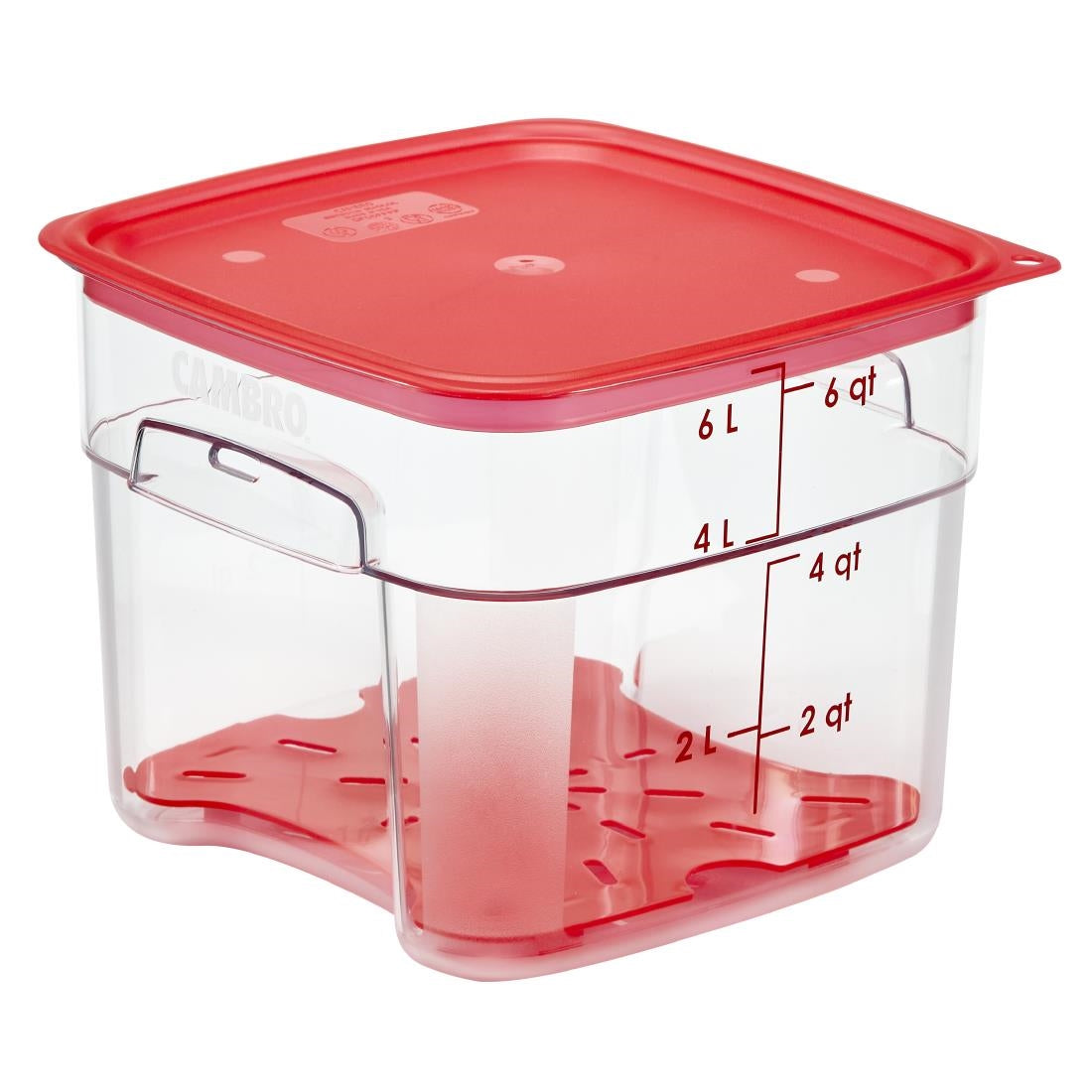 Cambro FreshPro Camsquare Food Storage Container 5.7Ltr - CU138  Cambro   