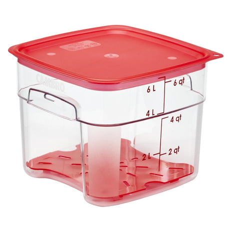 Cambro FreshPro Camsquare Food Storage Container 5.7Ltr - CU138  Cambro   