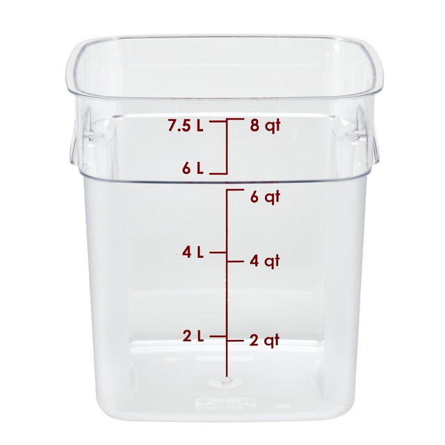 Cambro 7.6Ltr FreshPro Camsquare Food Storage Container - CU139  Cambro   