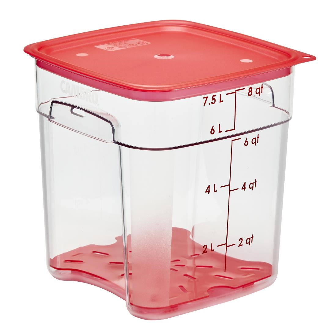 Cambro 7.6Ltr FreshPro Camsquare Food Storage Container - CU139  Cambro   