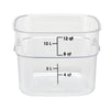 Cambro FreshPro Camsquare Food Storage Container 11.4Ltr - CU140  Cambro   