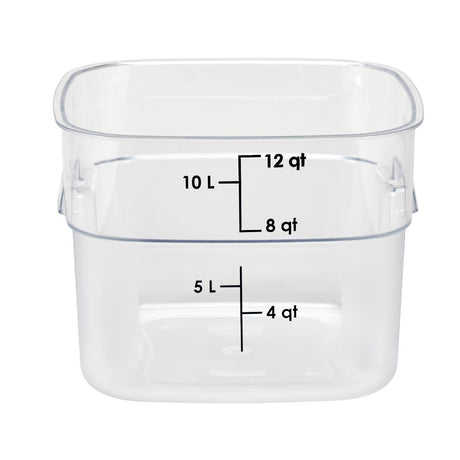 Cambro FreshPro Camsquare Food Storage Container 11.4Ltr - CU140  Cambro   