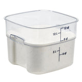 Cambro FreshPro Camsquare Food Storage Container 11.4Ltr - CU140  Cambro   