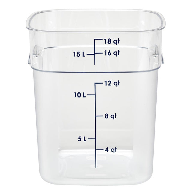Cambro FreshPro Camsquare Food Storage Container 17.2Ltr - CU141  Cambro   