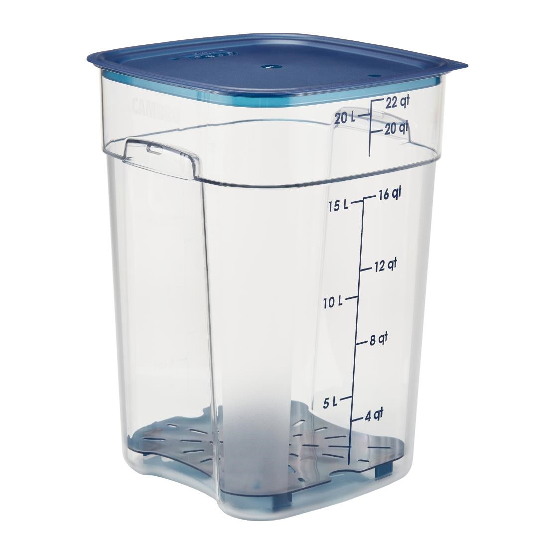 Cambro FreshPro Camsquare Food Storage Container 20.8Ltr - CU142  Cambro   