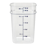 Cambro FreshPro Camsquare Food Storage Container 20.8Ltr - CU142  Cambro   