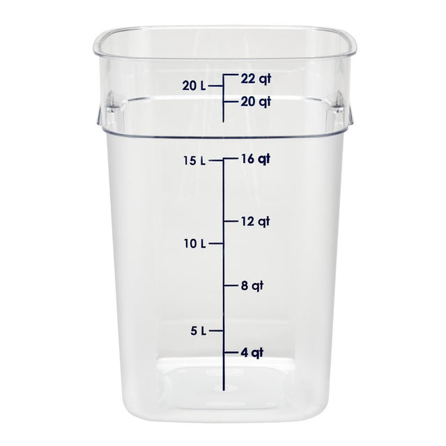 Cambro FreshPro Camsquare Food Storage Container 20.8Ltr - CU142  Cambro   